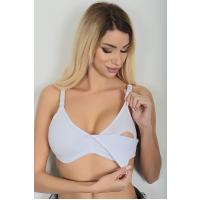 Beyaz Emzirme Sütyeni - 505