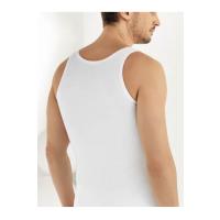 Beyaz Erkek Atlet Pamuklu Penye-SİSMEN01