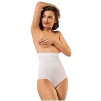 Beyaz Kadın Dikişsiz Slip Korse - 780