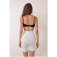 Beyaz Kadın Kalça Kaldırıcı Dikişsiz Korse - 760