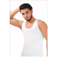 Beyaz Penye 6'lı Erkek Atlet-SİSMEN02