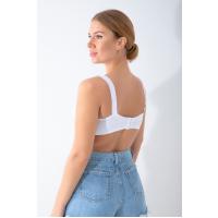 Beyaz  Toparlayıcı Sütyen - 502