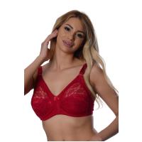 Bordo Dantelli Toparlayıcı Sütyen - 503