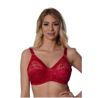 Bordo Dantelli Toparlayıcı Sütyen - 503