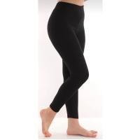 Kadın Siyah Termal Tayt İçi Şardonlu