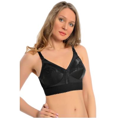 Siyah Mideli Toparlayıcı Sütyen - 504