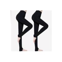 SİYAH PELUŞ TAYT PT580-1