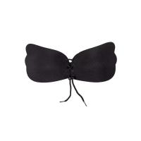 Siyah Yapışkan Kelebek Sütyen-519