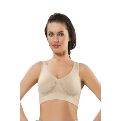 Ten Dikişsiz Kadın Pedli Sütyen Korse - 704