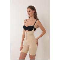 Ten İp Askılı Ağ Kısmı Açık Fermuarlı Tam Boy Kadın Korse